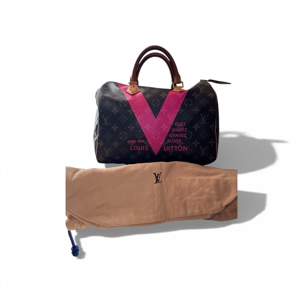 Louis Vuitton Limited Edition Speedy 30 Monogram V – 2015 - Picture 2 of 15